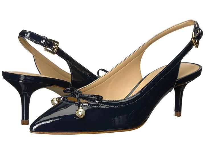 Michael Michael Kors Gia Sling (admiral Patent) High Heels
