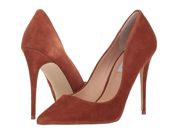 Steve Madden Daisie Pump (chestnut Suede) Women's Shoes