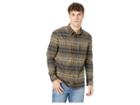 Quiksilver Waterman Thermo Hyper Flannel Ii Long Sleeve Shirt (turkish Coffee) Men's Clothing