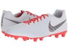 Nike Legend 7 Club Mg (pure Platinum/metallic Dark Grey/light Crimson) Men's Soccer Shoes