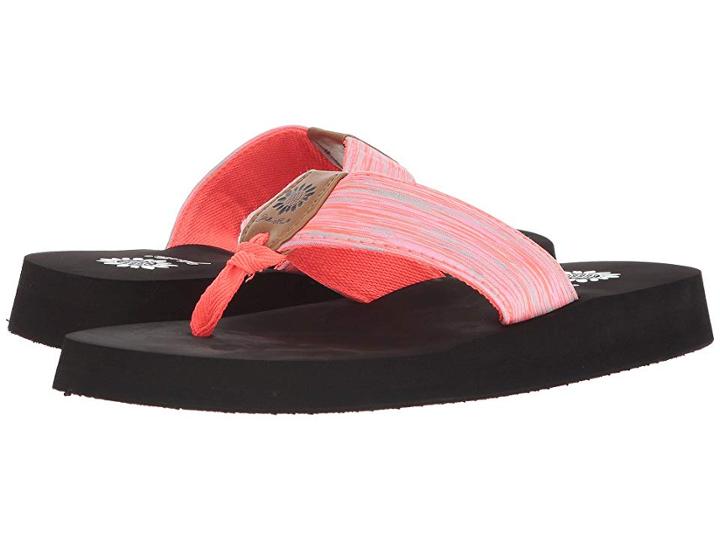 Yellow Box Cal (coral) Women's Sandals