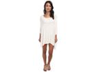 Body Glove Brynn 3/4 Sleeve Tunic Cover-up (ivory) Women's Dress
