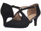Naturalizer Okira (black Suede) Women's 1-2 Inch Heel Shoes