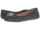 Michael Michael Kors Fulton Moc (admiral/pale Blue) Women's Slip On  Shoes