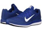 Nike Air Zoom Winflo 5 (gym Blue/white/obsidian/hyper Cobalt) Men's Running Shoes