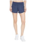Nike Cover-up Shorts (thunder Blue) Women's Swimwear