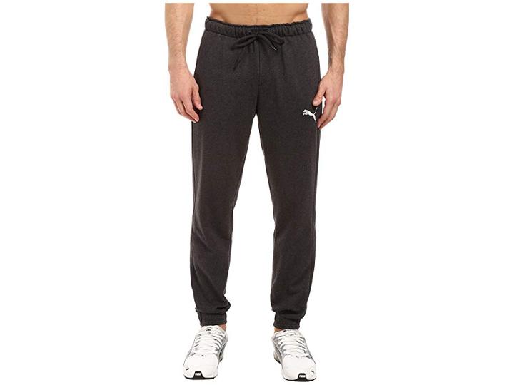 Puma P48 Core Fleece Pants Cl (dark Gray Heather) Men's Casual Pants