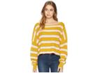 Free People Just My Stripe Pullover (multi) Women's Clothing
