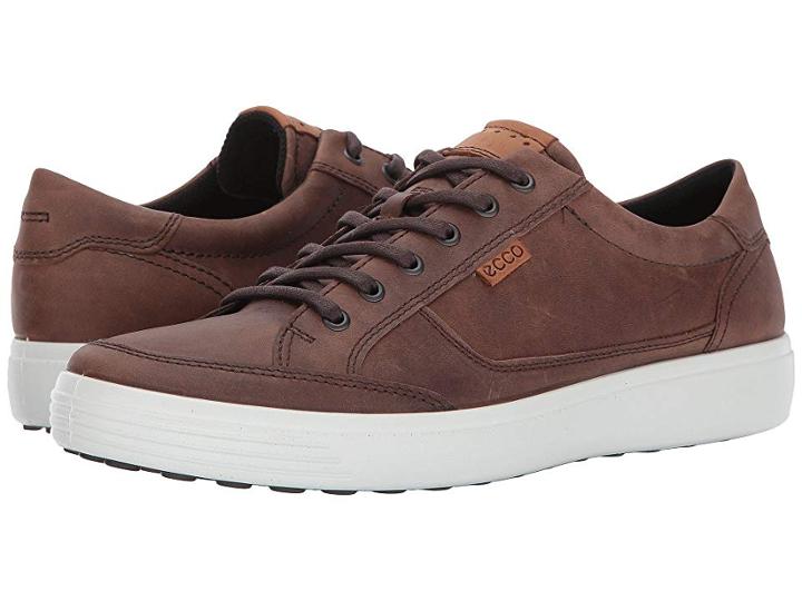 Ecco Soft Retro Sneaker (cocoa Brown) Men's Lace Up Casual Shoes