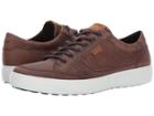 Ecco Soft Retro Sneaker (cocoa Brown) Men's Lace Up Casual Shoes