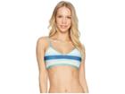 Carve Designs Catalina Bikini Top (playa Stripe) Women's Swimwear