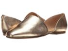 Ivanka Trump Euma (gold Leather/soko Wash) Women's Flat Shoes