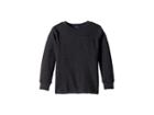 Polo Ralph Lauren Kids Waffle-knit Crew Neck T-shirt (toddler) (windsor Heather) Boy's T Shirt