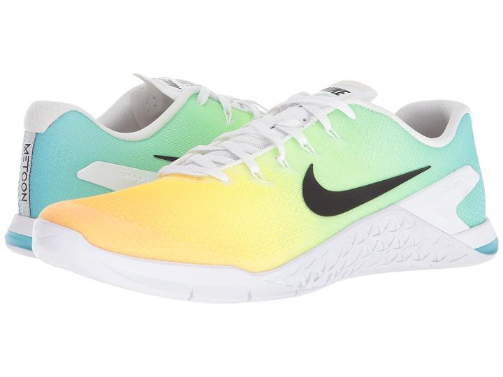 Nike Metcon 4 (white/black/lagoon Pulse) Men's Cross Training Shoes