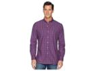 Polo Ralph Lauren Button Down Poplin Sport Shirt In Classic Fit (brick Red/midnight Multi) Men's Clothing