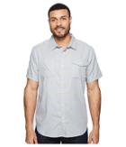 Mountain Hardwear Landis Short Sleeve Shirt (grey Ice) Men's Short Sleeve Button Up