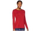 Exofficio Galiano Long Sleeve (bolero Red) Women's Long Sleeve Pullover