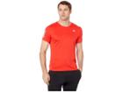 Adidas Own The Run Tee (active Red/reflective Silver) Men's T Shirt
