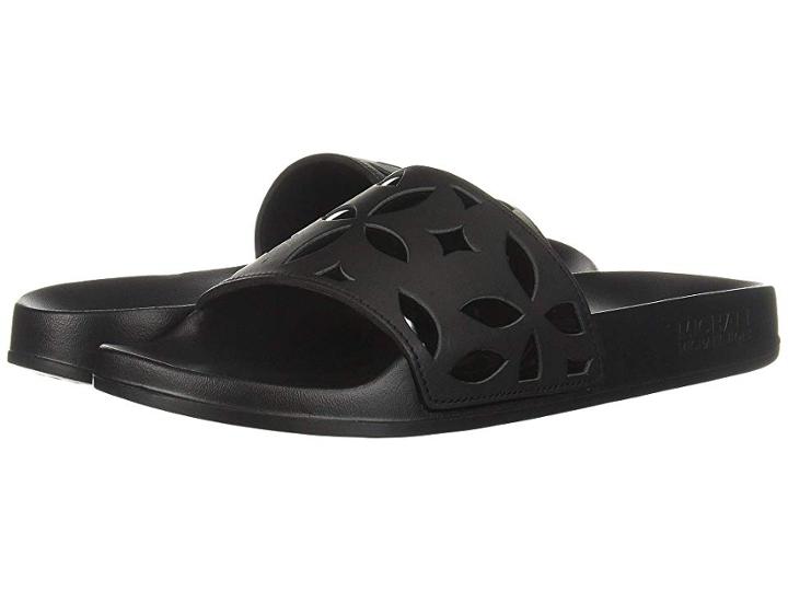 Michael Michael Kors Mimi Slide (black) Women's Sandals