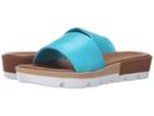 Summit By White Mountain Faye (turquoise Leather) Women's Sandals