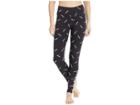 Adidas All Over Print Tights (black/white) Women's Casual Pants