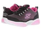Skechers Kids Luminators Luxe 20100l(little Kid/big Kid) (black/pink) Girl's Shoes