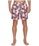 Nautica West Coast Floral Trunk (coaral Sands) Men's Swimwear