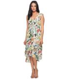 Nicole Miller High-low Ruffle Dress (multicolored) Women's Dress
