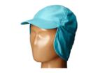 Scala Flap Cap (infant) (turquoise) Caps