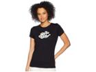 Lauren Ralph Lauren Embroidered Monogram T-shirt (polo Black) Women's T Shirt