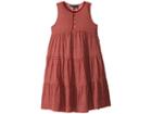 Polo Ralph Lauren Kids Floral Cotton Jersey Dress (little Kids/big Kids) (red Multi) Girl's Dress
