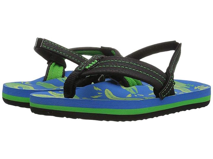 Reef Kids Ahi Glow (infant/toddler/little Kid/big Kid) (blue Eel) Boys Shoes