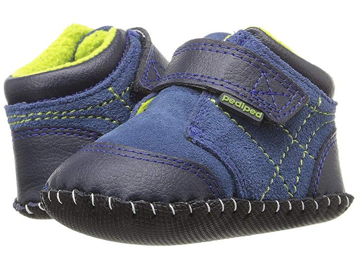 Pediped Troy Originals (infant) (blue) Boy's Shoes