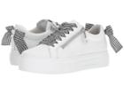 Kennel & Schmenger Big Gingham Lace Sneaker (white/black Gingham) Women's Lace Up Casual Shoes