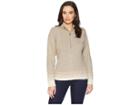 Woolrich Tanglewood 1/2 Zip Ii (coyote Tan) Women's Long Sleeve Pullover