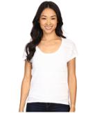 Columbia Inner Luminositytm Ii Short Sleeve Shirt (white) Women's Short Sleeve Pullover