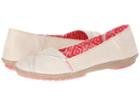 Crocs Angeline Flat (stucco/khaki) Women's Flat Shoes
