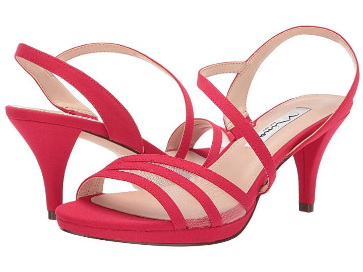 Nina Nazima (red Mini Matte Faille) High Heels