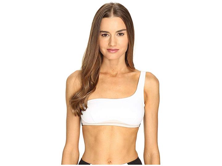 Stella Mccartney Stella Iconic One Shoulder (black/stone/white) Women's Swimwear