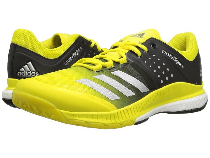 Adidas Crazyflight X (yellow/silver/black) Women's Shoes