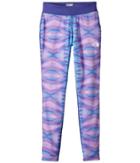 The North Face Kids Pulse Leggings (little Kids/big Kids) (bellflower Purple Kaleidoscope Print) Girl's Casual Pants