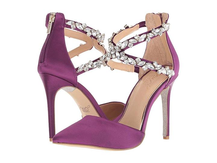 Jewel Badgley Mischka Jazmine (grape) Women's Shoes