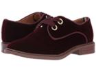 Tommy Hilfiger Jouston (burgundy Velvet) Women's Shoes