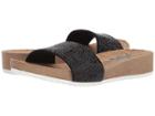 Anne Klein Qtee (black/black Synthetic) Women's Sandals