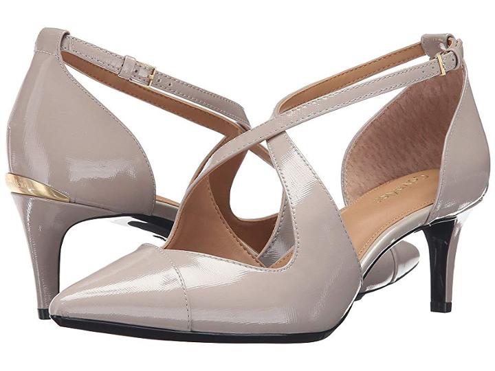 Calvin Klein Pamette (clay Saffiano) Women's Shoes