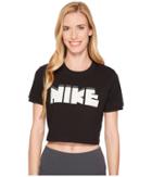 Nike Sportswear Archive Crop Tee (black) Women's T Shirt