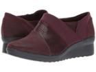Clarks Caddell Denali (burgundy) Women's  Shoes