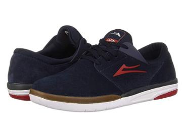 Lakai Fremont (navy/red Suede) Men's Skate Shoes