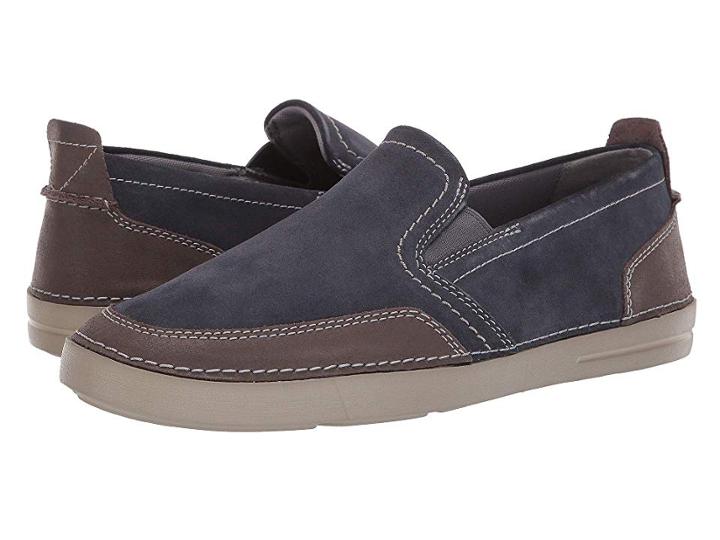 Clarks Gosler Race (blue Suede) Men's Shoes