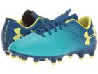 Under Armour Kids Ua Magnetico Select Fg Soccer (little Kid/big Kid) (punch/blue/lemon) Kids Shoes
